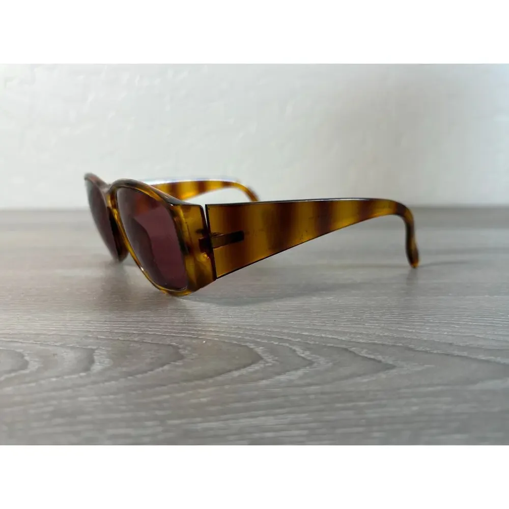 Alibi DTORT/BRN Made‎ in Italy Brown Black Tortoise Women's Sunglasses- EUC